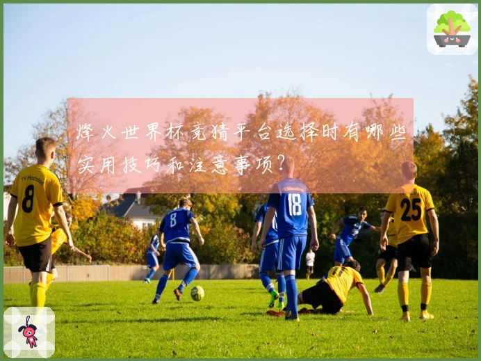 烽火世界杯竞猜平台选择时有哪些实用技巧和注意事项？