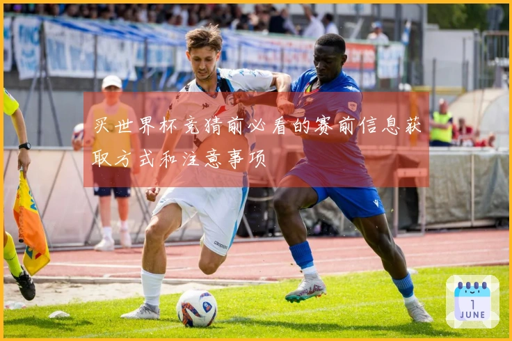 买世界杯竞猜前必看的赛前信息获取方式和注意事项